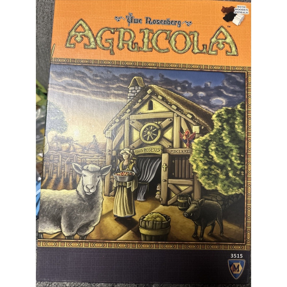 AGRICOLA Board Game - 100% Complete Barely Used; meticulously cared for